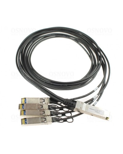 Объединительный DAC кабель OSNOVO OC-QSFP-4x10G-2M в Назрани Модули SFP/XFP/GBIC Pintop.ru