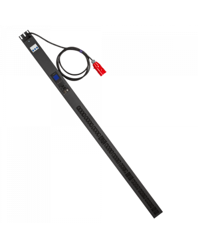 Блок розеток верт. 16A / 380V, 6xC19 + 36xC13, шнур 3.0 м, разъем IEC309 TWT (TWT-PDVMT3-6x36-16A) в Назрани Блоки розеток Pintop.ru