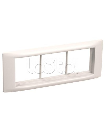 Рамка и суппорт для кабель-канала Праймер на 6 модулей, 60 мм белый IEK (CKK-40D-RSU6-060-K01) в Назрани Распределительные коробки Pintop.ru