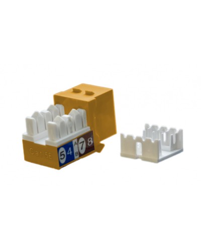 Вставка Hyperline (KJ9-8P8C-C5e-90-OR) в Назрани Коннекторы Pintop.ru