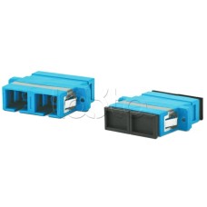 Адаптер оптический проходной SC/UPC-SC/UPC Hyperline FA-P11Z-DSC/DSC-N/BK-BL
