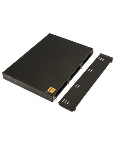 Бокс оптический 19 Hyperline FO-19V-1U-3xSLT-W130H30-24UN-BK в Назрани Кросс оптический Pintop.ru