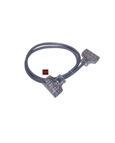 Патч-корд 110 тип - 110 тип, 1 пара, категория 6, 1 м, серый LANMASTER LAN-P4-P4-1.0/6 в Назрани Патч-корды и пигтейлы Pintop.ru