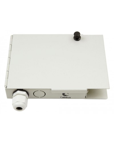 Бокс оптический настенный 19 на 4 ST/FC порта Cabeus JJT-4-ST в Назрани Кросс оптический Pintop.ru