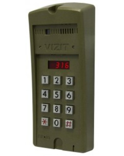Блок вызова для совместной работы с БУД-302 Vizit БВД-316R в Назрани Блоки вызова многоабонентные Pintop.ru