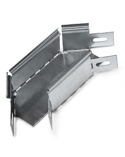 Угол плоский 45° 400x80 (0,7) ПожТехКабель (548-104) в Назрани Аксессуары для лотков Pintop.ru