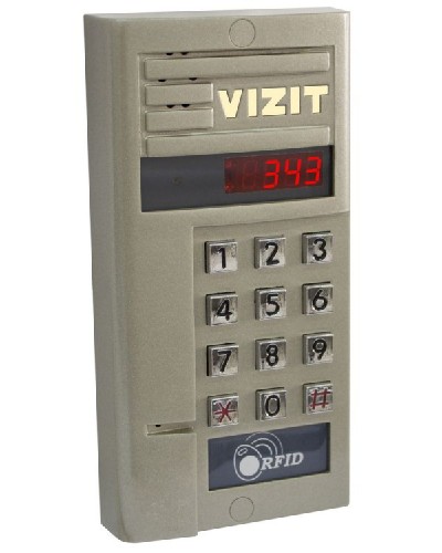 Блок вызова домофона Vizit БВД-343FCPL в Назрани Блоки вызова многоабонентные Pintop.ru