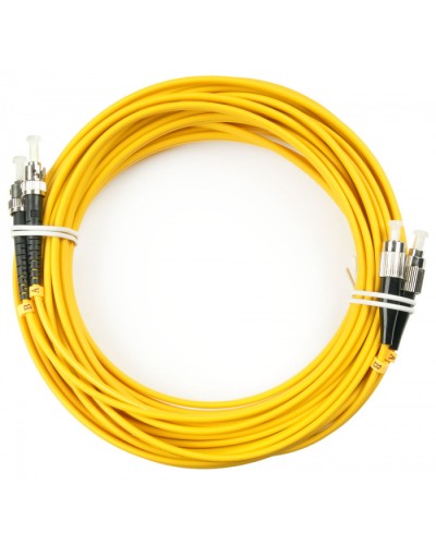 Шнур оптический duplex FC-ST 9/125 sm 10м LSZH Cabeus FOP(d)-9-FC-ST-10m в Назрани Патч-корды оптические Pintop.ru