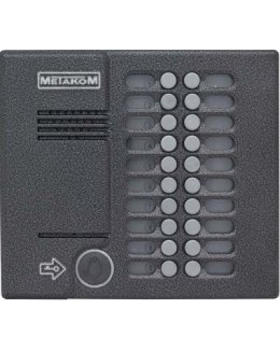 Блок вызова домофона антивандальный Метаком MK20.2-RFEVN в Назрани Блоки вызова многоабонентные Pintop.ru