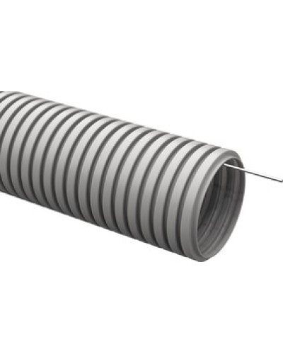 ELASTA Труба гофр. ПВХ d=25мм с зондом (10м) IEK (CTG20-25-K41-010I) в Назрани Труба гофрированная Pintop.ru