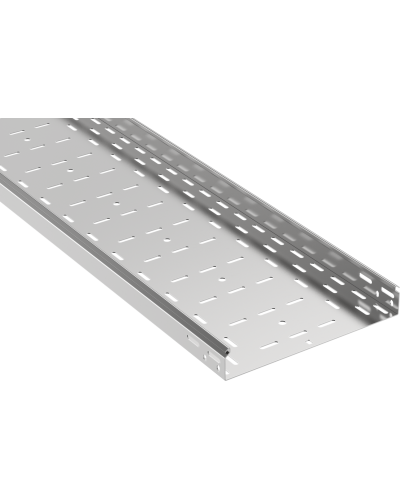 ESCA 3 Лоток перф. без боковой перф. 50х100х3000-0,45 IEK (ES3-15-050-100-3-045) в Назрани Кабельные лотки Pintop.ru