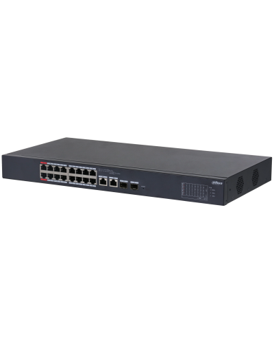 16-портовый PoE коммутатор Dahua DH-CS4218-16ET-135-V2 в Назрани Коммутаторы Pintop.ru