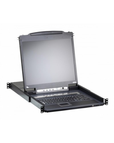KVM консоль с переключателем ATEN CL5708IM-ATA-RG в Назрани Системы видеонаблюдения Pintop.ru