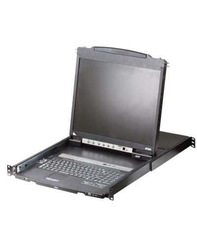 KVM консоль с переключателем ATEN CL5816N-ATA-RG в Назрани Системы видеонаблюдения Pintop.ru