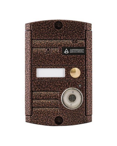 Видеопанель вызывная накладная цветная на 1 абонента с TM-считывателем Activision AVP-451 TM (PAL, медь) в Назрани Вызывные видеопанели малоабонентные Pintop.ru