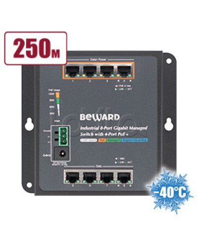 Коммутатор с PoE Beward STWP-08HP4 в Назрани Коммутаторы Pintop.ru