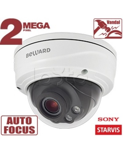 IP-камера видеонаблюдения купольная Beward SV2010DVZ в Назрани IP-камеры Pintop.ru