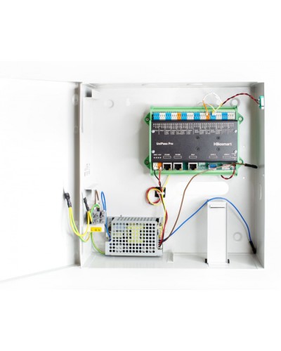 Контроллер BioSmart UniPass-EX Pro в металлическом корпусе в Назрани Системы контроля доступа Pintop.ru