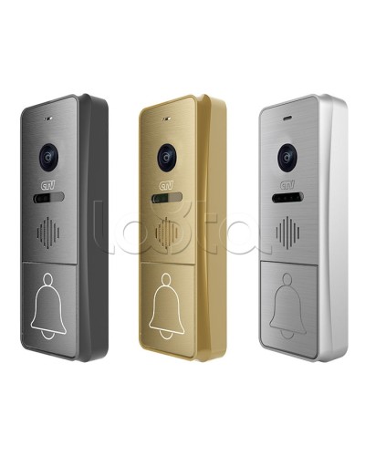 Панель вызывная CTV-D4004FHD (серебро) в Назрани Вызывные видеопанели малоабонентные Pintop.ru