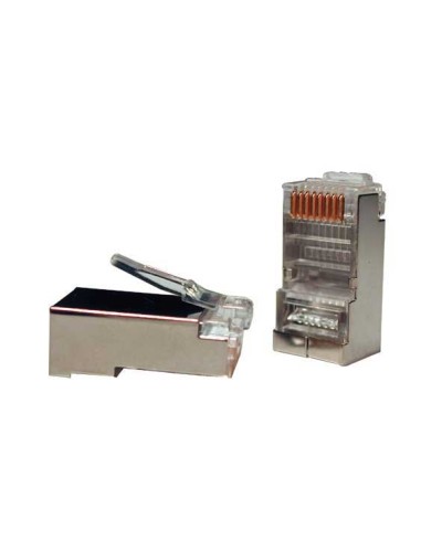 Разъем RJ-45 кат.5е под витую пару Cabeus 8P8C-SH в Назрани Коннекторы и разъемы Pintop.ru