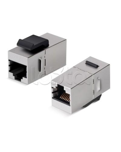 Адаптер проходной Cabeus CA-KJ-8p8c-C5e-SH в Назрани Проходные адаптеры RJ-45 и разветвители Pintop.ru
