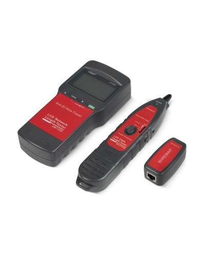 Тестер для витой пары c LCD дисплеем и тон-генератором Cabeus (CT-LCD-RJ45-SCAN) в Назрани Тестеры для систем видеонаблюдения Pintop.ru