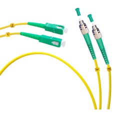 Шнур оптический duplex FC/APC-SC/APC 9/125 sm 1м LSZH Cabeus FOP(d)-9-FC/APC-SC/APC-1m
