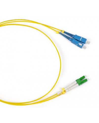 Шнур оптический duplex LC/APC-SC/UPC 9/125 sm 15м LSZH Cabeus FOP(d)-9-LC/APC-SC/UPC-15m в Назрани Патч-корды оптические Pintop.ru