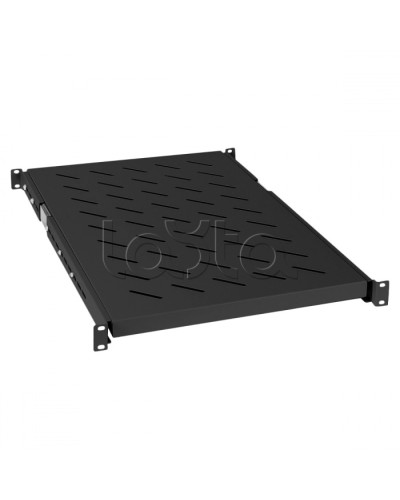 Полка выдвижная для шкафов и стоек глубиной 1000 мм (чёрный) Cabeus JE05-1000-BK в Назрани Полки для шкафов и стоек Pintop.ru