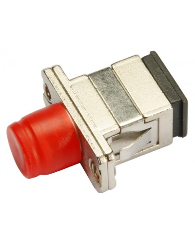 Соединитель проходной SC-FC, SM(для одномодового кабеля), D-тип Cabeus SC-FC-SM в Назрани Проходные адаптеры и розетки оптические Pintop.ru