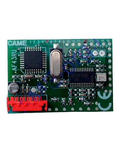 Плата радиоприемника встраиваемая Came 001AF43RU в Назрани Устройства радиоуправления для шлагбаумов и автоматики Pintop.ru