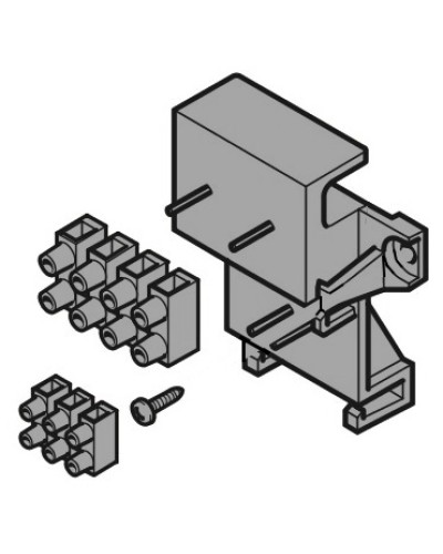 Кронштейн с колодкой подключений C-BX Came 119RICX020 в Назрани Запчасти для шлагбаумов и автоматики Pintop.ru
