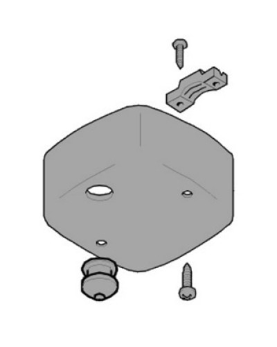 Крышка привода нижняя FLEX Came 119RID150 в Назрани Запчасти для шлагбаумов и автоматики Pintop.ru