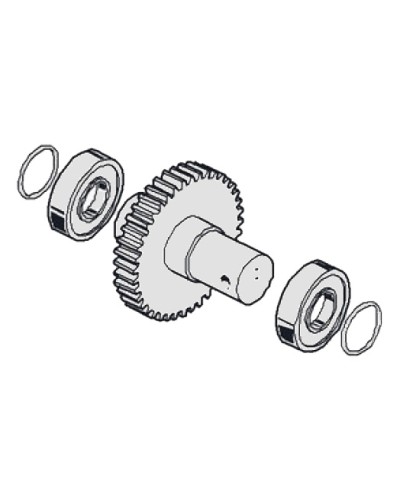 Вал выходной G6000 Came 119RIG054 в Назрани Запчасти для шлагбаумов и автоматики Pintop.ru