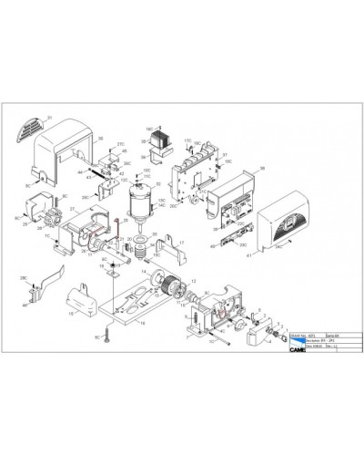 Петля для корпуса S4340 Came 119RIR132 в Назрани Запчасти для шлагбаумов и автоматики Pintop.ru