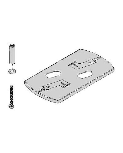 Монтажное основание BX Came 119RIY006 в Назрани Запчасти для шлагбаумов и автоматики Pintop.ru