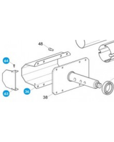 Плата LBC для MA7032 MA7034 Came 3199LBP7 в Назрани Запчасти для шлагбаумов и автоматики Pintop.ru