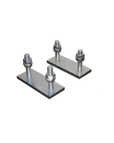 Подставка регулировочная с болтами, комплект для 1 тележки, универсальная для тележек S и M Came PLATE KIT C1 - в Назрани Комплектующие для откатных ворот Pintop.ru