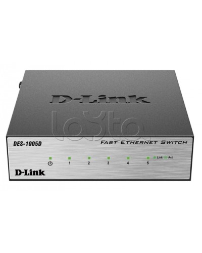 Коммутатор 5-портовый D-Link DES-1005D/O2B в Назрани Коммутаторы Pintop.ru