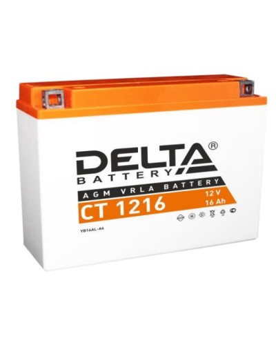 Аккумулятор АКБ 12 - 16 Delta CT 1216* в Назрани Электротехническое оборудование Pintop.ru