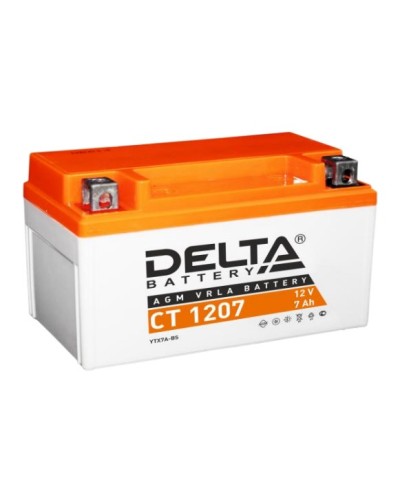 Аккумулятор АКБ 12 - 7 Delta CT 1207* в Назрани Электротехническое оборудование Pintop.ru