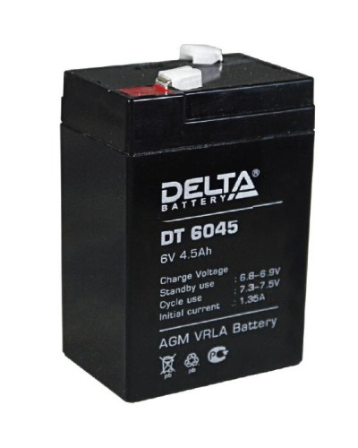 Аккумулятор свинцово-кислотный Delta DT 6045 в Назрани Электротехническое оборудование Pintop.ru