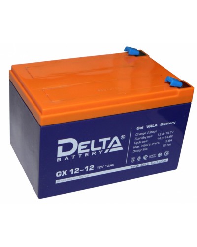 Аккумулятор свинцово-кислотный Delta GX 12-12 в Назрани Электротехническое оборудование Pintop.ru