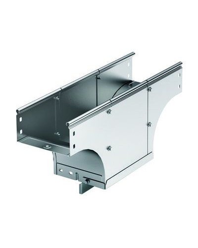 Ответвитель TDS T-образный вертикальный ун. осн.150 H100 горячеоцинкованный DKC 37173KHDZ в Назрани Аксессуары для лотков Pintop.ru