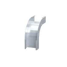 Угол вертикальный внешний 90 градусов 100х100, 1,2 мм, горячий цинк, в комплекте с крепежными элементами и соединительными пластинами, необходимыми для монтажа