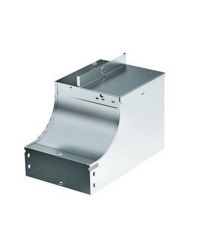 Угол CSSS 90 вертикальный внутр. переходник левый. осн.300 H100 горячеоцинкованный DKC 37075KHDZ в Назрани Аксессуары для лотков Pintop.ru