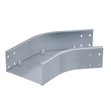 Угол горизонтальный 45 градусов 100х100, 1,5 мм DKC SCM1010K