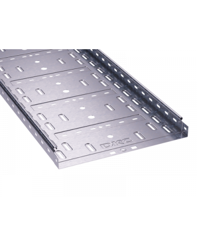 Лоток перфорированный 400х50 L3000, горячеоцинкованный DKC 35266HDZ в Назрани Кабельные лотки Pintop.ru