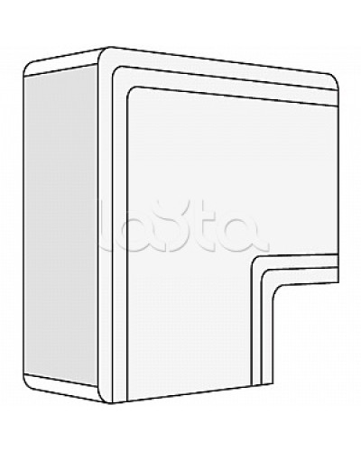 Угол плоский 150x60 NPAN DKC 01747 в Назрани Аксессуары для кабель-канала Pintop.ru