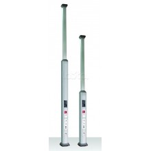 Телескопическая алюминиевая колонна, 2.7 - 4.2м, цвет темно-серебристый металлик DKC 9574